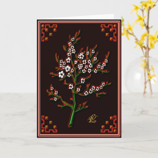 Gelukkige verjaardag in het Pools Kaart (Gele Bloem)