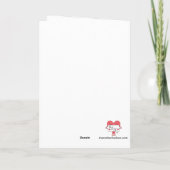 Gelukkige Verjaardag in het Spaans: Donker blauw-g Kaart (Achterkant)