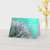 Gelukkige Verjaardag in Poolse paardenbloem blanco Kaart (Gele Bloem)