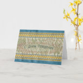 Gelukkige Verjaardag in Rus Kaart (Gele Bloem)