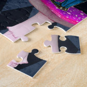 Gelukkige verjaardag in Wonderland Legpuzzel (Zijkant)