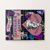 Gelukkige verjaardag in Wonderland Legpuzzel (Horizontaal)