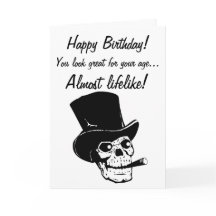 Gelukkige verjaardag! Je ziet er bijna levensecht 