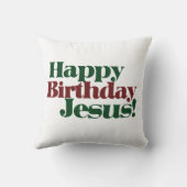 Gelukkige Verjaardag Jezus het is Kerstmis Kussen (Achterkant)