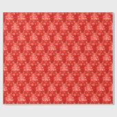 Gelukkige Verjaardag Jezus inpakpapier, Kerstmis Cadeaupapier (Vlak)