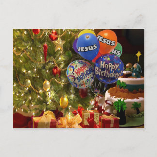 Gelukkige Verjaardag Jezus, Kerstmis Kaart