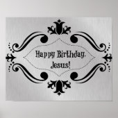 Gelukkige verjaardag, Jezus-Kerstmis Poster (Voorkant)