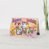 Gelukkige verjaardag! Jullie rocken! Kaart (Voorkant)