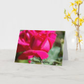 Gelukkige verjaardag kaart (Gele Bloem)