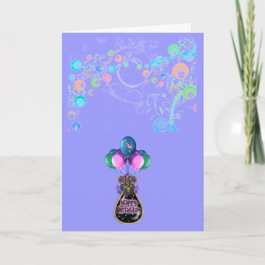 Gelukkige verjaardag kaart (Voorkant)