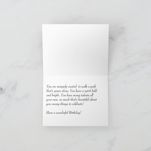 Gelukkige verjaardag... kaart (Binnen)