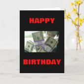 GELUKKIGE VERJAARDAG KAART (Gele Bloem)