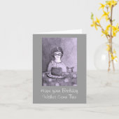 Gelukkige Verjaardag Kaart (Gele Bloem)