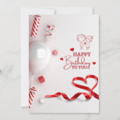 Gelukkige verjaardag kaart (Voorkant)