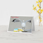 Gelukkige Verjaardag Kaart (Gele Bloem)