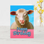 Gelukkige Verjaardag Kaart (Gele Bloem)