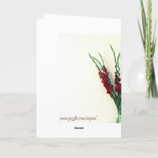 Gelukkige Verjaardag Kaart (Achterkant)