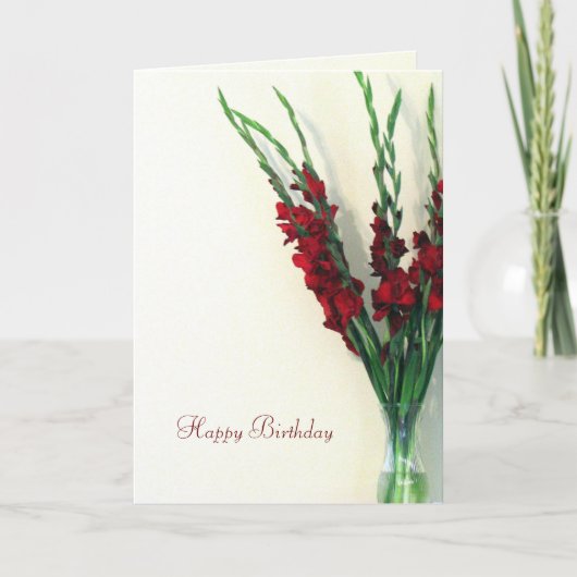 Gelukkige Verjaardag Kaart (Voorkant)