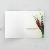 Gelukkige Verjaardag Kaart (Binnen)