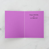 Gelukkige Verjaardag Kaart (Binnen)