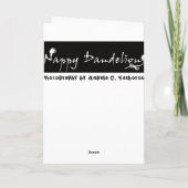 Gelukkige Verjaardag Kaart (Achterkant)