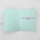 Gelukkige Verjaardag Kaart (Binnen)