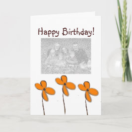 Gelukkige Verjaardag! Kaart