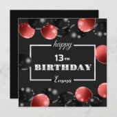 gelukkige verjaardag kaart (Voorkant / Achterkant)