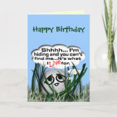 Gelukkige Verjaardag Kaart (Voorkant)