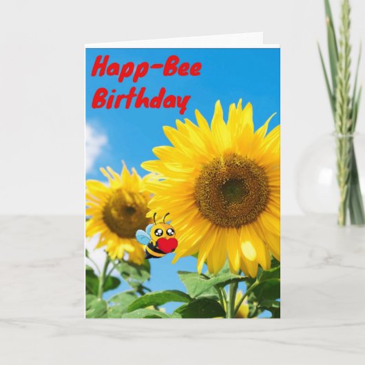 Gelukkige verjaardag kaart (Voorkant)