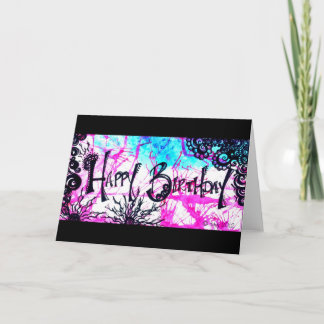 Gelukkige Verjaardag Kaart