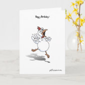 Gelukkige Verjaardag! Kaart (Gele Bloem)