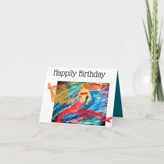 Gelukkige verjaardag kaart (Voorkant)