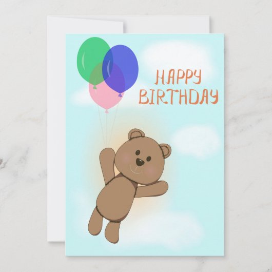 Gelukkige verjaardag kaart (Voorkant)