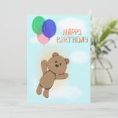 Gelukkige verjaardag kaart (Staand voorkant)