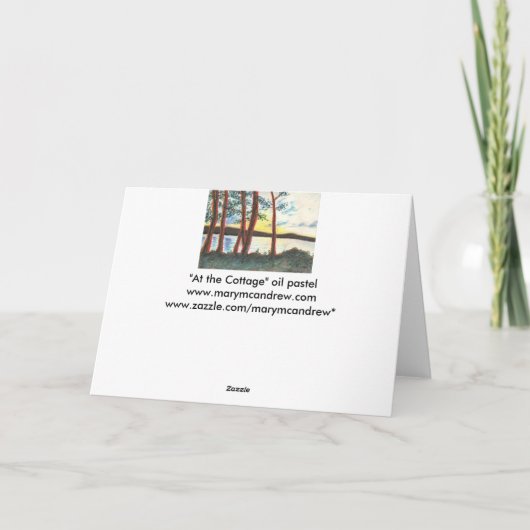 Gelukkige Verjaardag! Kaart (Achterkant)