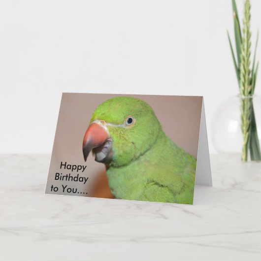 Gelukkige Verjaardag! Kaart (Voorkant)