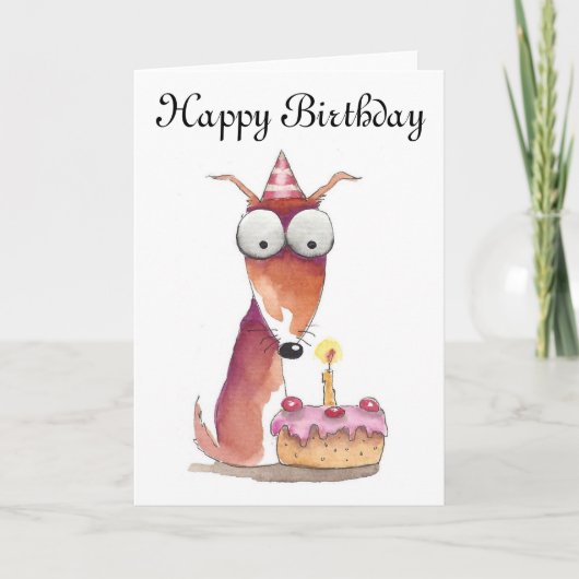 Gelukkige Verjaardag Kaart (Voorkant)