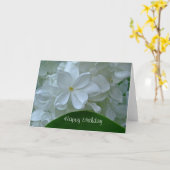 Gelukkige verjaardag kaart (Gele Bloem)