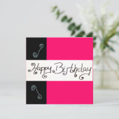 Gelukkige verjaardag kaart (Staand voorkant)