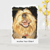 Gelukkige Verjaardag Kaart (Gele Bloem)