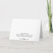 Gelukkige Verjaardag Kaart (Achterkant)