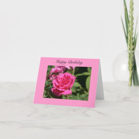 gelukkige verjaardag kaart (Voorkant)