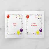 Gelukkige Verjaardag Kaart (Binnen)