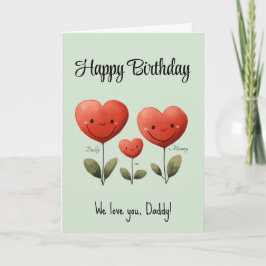 Gelukkige verjaardag Kaart voor papa, met gedicht,