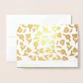 Gelukkige verjaardag. Kaarten van de Folie van de  (Met envelop)