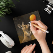 Gelukkige Verjaardag, Kangoeroe met ballon Feestdagenkaart