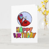 Gelukkige verjaardag - kanker kaart (Gele Bloem)