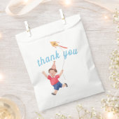 Gelukkige Verjaardag Kinder Jongenstuin Dank u Bedankzakje (Geknipt)