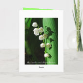 Gelukkige verjaardag kleindochter Lily van de Vall Kaart (Achterkant)